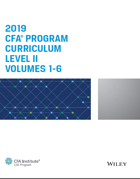 CFA Program Curriculum 2019 Level II Volumes 1-6 - Orginal Pdf